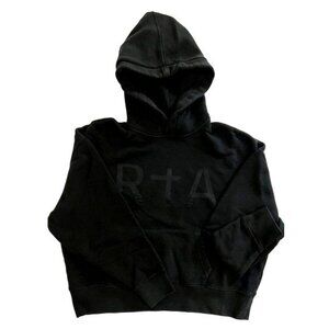 RTA Logo We Are Back Hoodie in Black